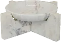 White Marble Bowl and Base