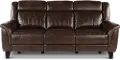 Kimball Chocolate Power Reclining Sofa