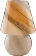 16 Brown Glass Table Lamp