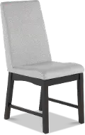 Maywood Espresso Brown and Gray Dining Chair