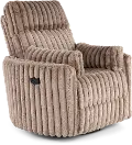 Mondo Avendio Cocoa Swivel Recliner