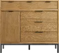 Newport Natural Oak Gentleman's Chest