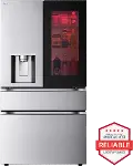 LF29S8365S LG 29.4 Cu Ft Smart InstaView® French 4-Door Refrigerator - Stainless Steel