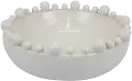 Ceramic White Bubble Bowl