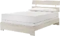 Alix White Twin Platform Bed