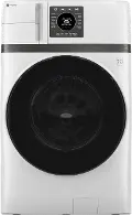 PFQ83HSSWWW GE Profile 4.6 Cu Ft 2-in-1 Smart Washer / Dryer - White