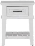 Pavilion White Youth Nightstand