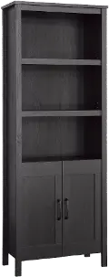 Raven Oak Black Bookcase
