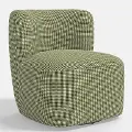 20-10HNDAVC Neko Houndstooth Avocado Swivel Chair