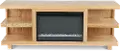 Laurel Canyon Natural 65 Fireplace TV Stand