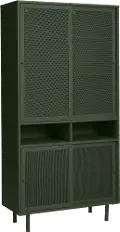 Veep Olive Green Metal Cabinet