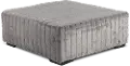 Hendrix Gray Cocktail Ottoman