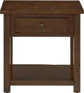 Family Room Brown End Table