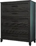 Arielle Dark Brown Chest of Drawers
