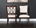 Brock Cream Upholstered Dining Chairs, Set of 2