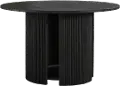 Pacifica Black Round Dining Table
