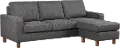 Ethel Gray Reversible Sectional and Ottoman