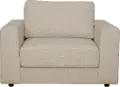 Ellie Sand Beige Oversized Armchair