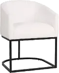 Josephine White Upholstered Dining Chair