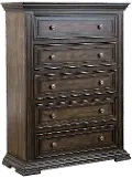 361-BR41 Big Valley Brown Chest of Drawers
