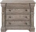 Kingsbury Gray 4-Drawer Bachelor's Chest