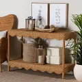 250-13644-RCW Oteria Brown Sofa Table