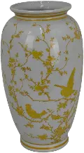 14.25 Birds and Vine Citrus Vase