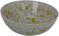 Birds and Vine Citrus Decorative Bowl