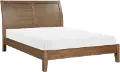 Everest Brown Queen Platform Bed