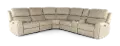 Linden Beige 6 Piece Power Reclining Sectional