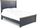 Parker Blue and Brown Full Bed