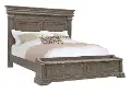Madison Ridge Natural Bark Brown California King Storage Bed
