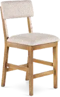 Pacifico Natural Caramel Counter Height Stool
