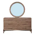 Tranquility Walnut Brown Dresser