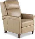 Northfield Cream Pushback High-Leg Recliner