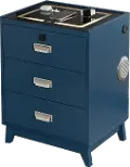 Rio Blue Smart Nightstand
