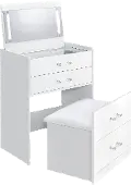 Irvine White Mini Dressing Table