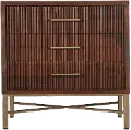 Cosmopolitan Honey Brown Nightstand