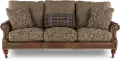 William Two-Tone Brown Sofa