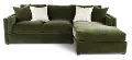 Moss Green 2 Piece Sectional