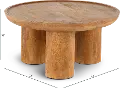 Blair Brown Coffee Table