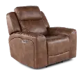 Montana Mocha Brown Power Recliner