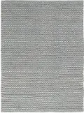 Pure Knots 5 x 7 Denim Blue Area Rug