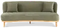 Vesper Green Velvet Sofa