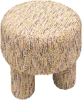 Welly 19 Tan Ottoman