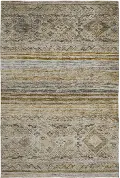 KJ4BR8X10 Karaj 8 x 10 Brown Area Rug