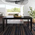 5581-31 Brentwood Black Rectangle Dining Table