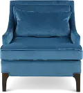 Anna Blue Accent Chair