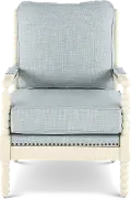 Donahue Light Blue Accent Chair