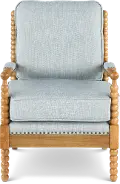 Donahue Blue Accent Chair